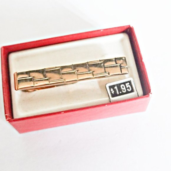 Vintage Gold Tie Bar Clasp - Picture 1 of 1